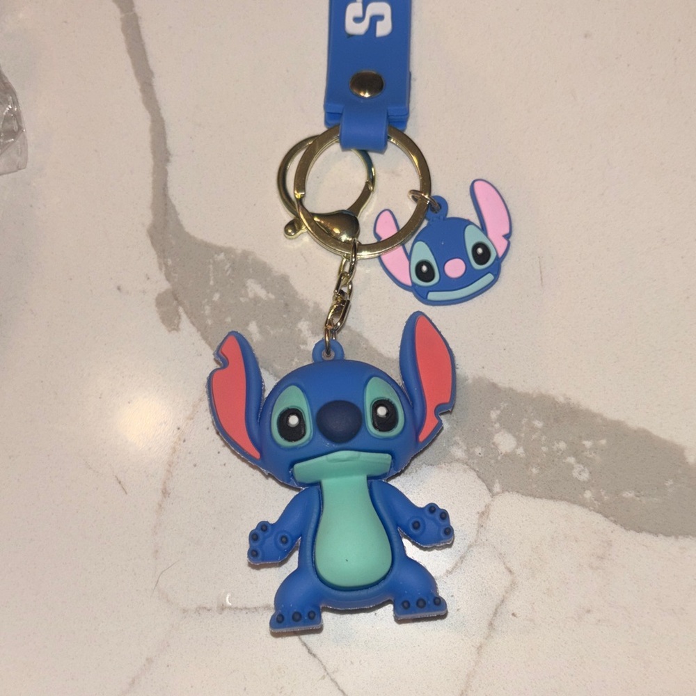 Blue Stitch Keychain❤️